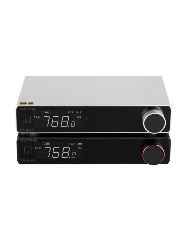 Topping E70 Velvet DAC AMK AK4499EX Bluetooth 5.1