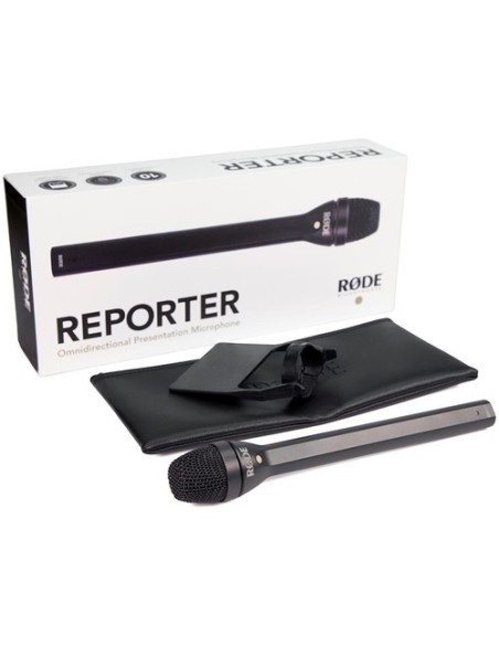 Rode REPORTER Microfono a mano per intervista Rode REPORTER Microfono a mano per intervista