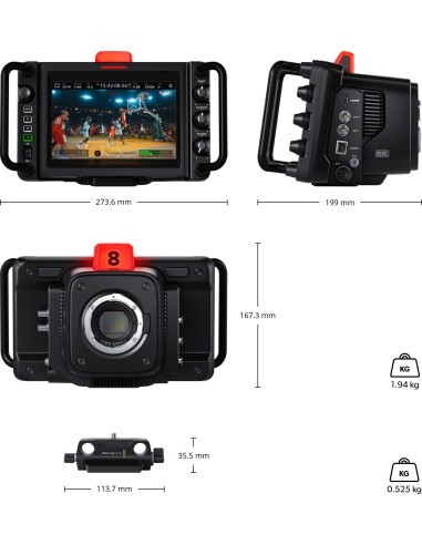 Blackmagic Design Studio Camera 6K Pro (EF Mount)