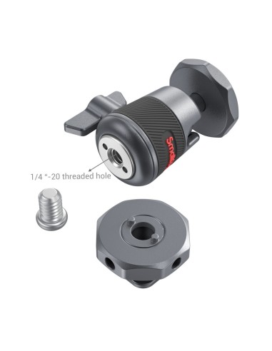 SmallRig 2948 Mini Ball Head with Removable Cold Shoe Mount