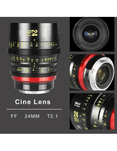 Meike Obiettivo Cine Lens Full Frame MK-24MM T2.1 FF-Prime Canon EF