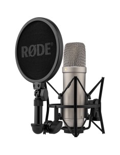Rode NT1 5th Generation Microfono a condensazione da studio (Silver)