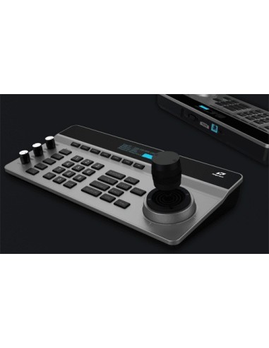 Telycam TLC-50TC-NDI NDI Camera Joystick & Keyboard Controller - NDI, VISCA, IP, ONVIF