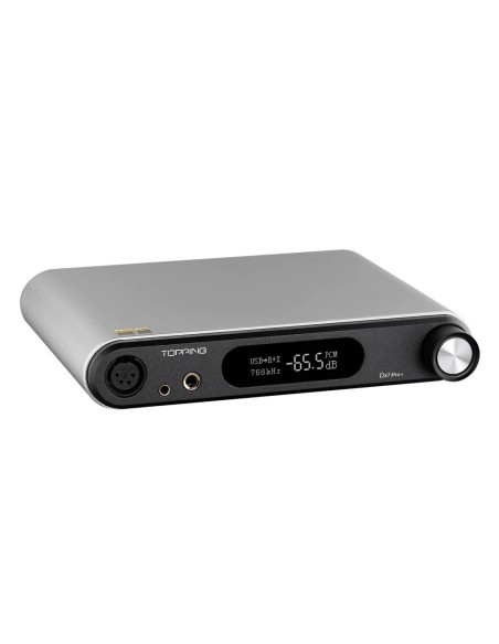 TOPPING DX7 Pro+ Headphone Amp ES9038PRO Hi-Res DAC Bluetooth5.1 DSD512 PCM768kHz Decoder