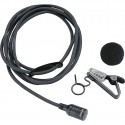 Sony ECM-77BMP Microfono lavalier a condensatore electret omnidirezionale compatto Sony ECM-77BMP Microfono lavalier a condensatore electret omnidirezionale compatto