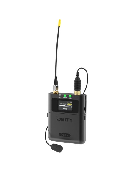 Deity Microphones Theos DBTX Digital Wireless Bodypack Transmitter with Omni Lavalier Microphone (550 - 960 MHz)