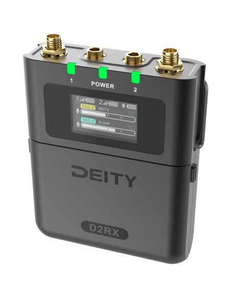 Deity Microphones Theos D2RX Digital Camera-Mount Wireless Microphone Receiver (550 - 960 MHz)
