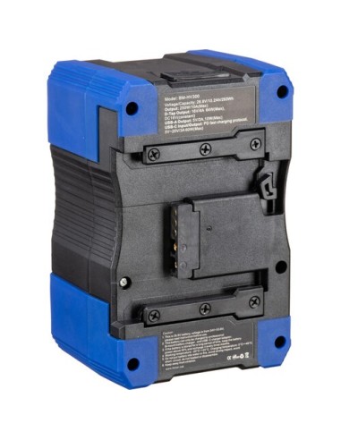 Fxlion 14.4/28.8V 293WH Bi-Voltage Smart Battery / V-Mount Battery