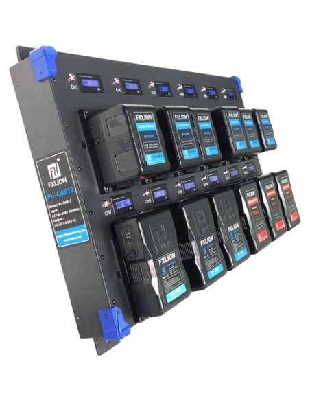 Fxlion 12 CH Smart Charger – 16.8V / 4A V-Mount Fxlion 12 CH Smart Charger – 16.8V / 4A V-Mount