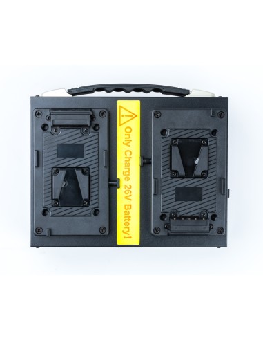 Fxlion 26V V-lock dual Charger 29.4V/2A