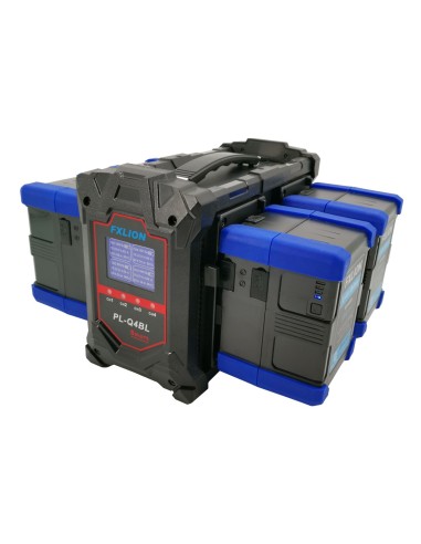 Fxlion V-lock quad smart quick charger
