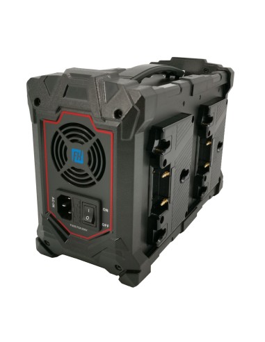 Fxlion V-lock quad smart quick charger