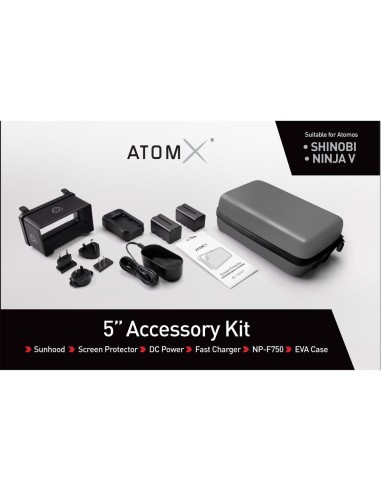 Atomos Kit di accessori per monitor da 5" Shinobi, Shinobi SDI, Ninja V