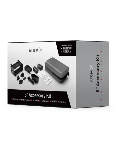 Atomos Kit di accessori per monitor da 5" Shinobi, Shinobi SDI, Ninja V