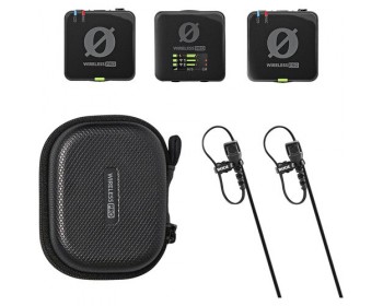 RODE Wireless PRO 2 Dual Wireless Mic System (2.4 GHz, Black)