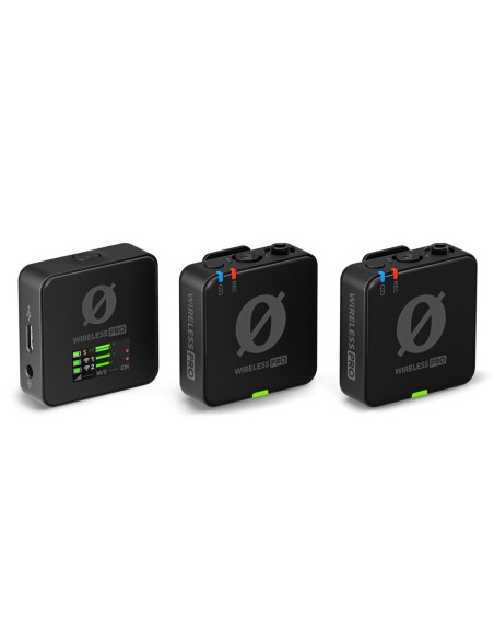 RODE Wireless PRO 2 Dual Wireless Mic System (2.4 GHz, Black)