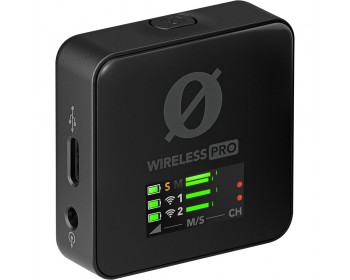 RODE Wireless PRO 2 Dual Wireless Mic System (2.4 GHz, Black)