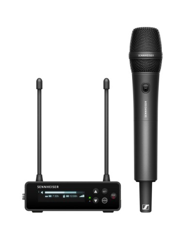 Sennheiser EW-DP 835 SET Camera-Mount Digital Wireless Handheld Microphone System (Q1-6: 470 to 526 MHz)