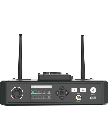 Hollyland Solidcom C1 Pro-Hub8S ENC Sistema interfonico wireless full-duplex per 9 persone con hub