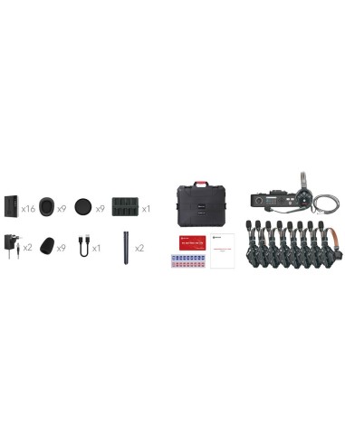 Hollyland Solidcom C1 Pro-Hub8S ENC 9-Person...