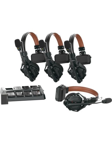Solidcom C1 Pro-4S - Sistema interfonico wireless Solidcom C1 Pro con 4 cuffie ENC