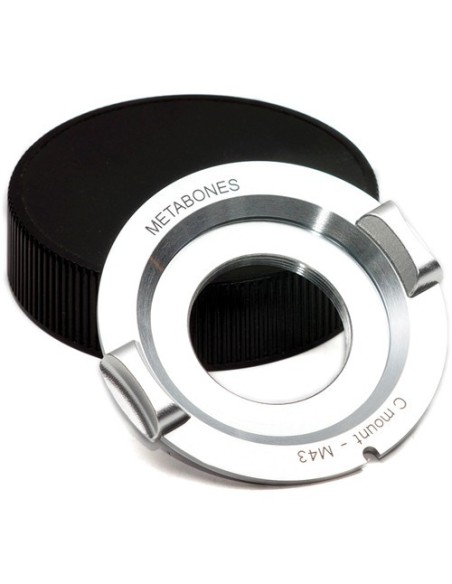 Metabones C-Mount Lens to Micro Four Thirds Camera Lens Adapter (Chrome) Metabones C-Mount Lens to Micro Four Thirds Camera Lens Adapter (Chrome)