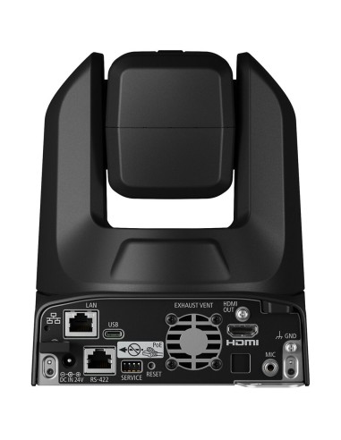 Canon CR-N100 Telecamera PTZ 4K NDI con zoom 20x (Nera)