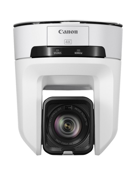 Canon CR-N100 4K NDI PTZ Camera with 20x Zoom (Titanium White) Canon CR-N100 4K NDI PTZ Camera with 20x Zoom (Titanium White)