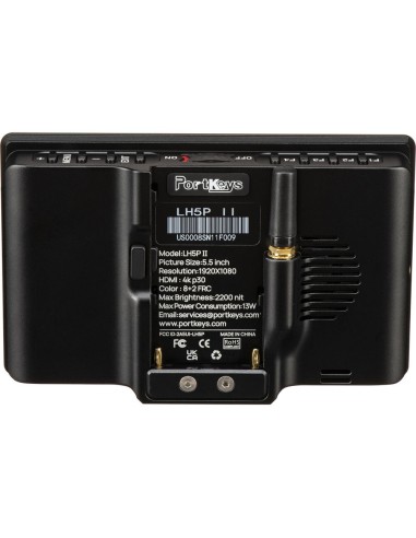 Portkeys LH5PII 5.5′′ 4K HDMI Monitor per DSLR,...