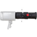 Aputure Amaran Tri-8s Spot Daylight LED Light with V-Mount Battery Plate