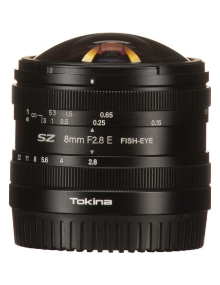 Tokina Obiettivo SZ 8mm F/2.8 APS-C FISH EYE MF X Sony E