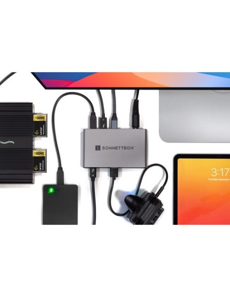 Sonnet Echo 5 Thunderbolt 4 Hub Sonnet Echo 5 Thunderbolt 4 Hub