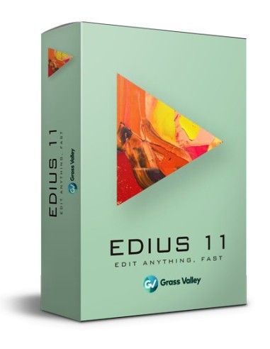 Grass Valley EDIUS 11 Pro 4K Video Editing Software - Download
