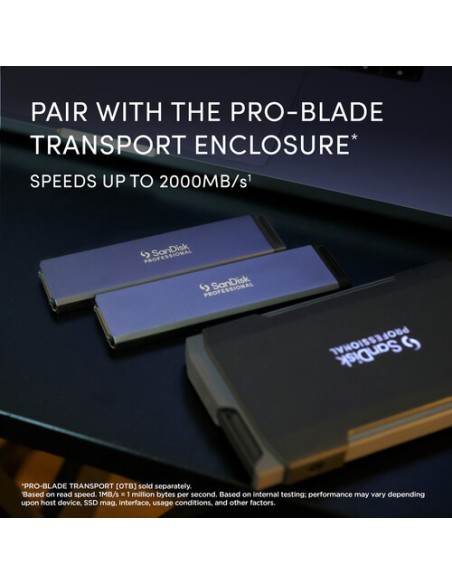 SanDisk Professional 1TB PRO-BLADE SSD Mag SanDisk Professional 1TB PRO-BLADE SSD Mag