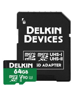 Delkin Devices 64GB POWER USH-I C10 U3 V90