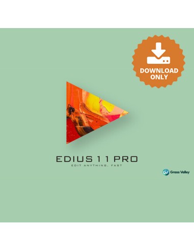 Grass Valley EDIUS 11 Pro Video Editing Aggiornamento del software di EDIUS X Pro / Workgroup