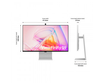 Samsung ViewFinity S9 27" 5K HDR Monitor with...