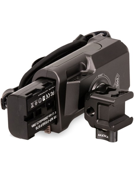 Tilta TA-LRH6-57-G Left-Side Advanced Focus Handle for F570 Battery (Tilta Gray, Type VI) Tilta TA-LRH6-57-G Left-Side Advanced Focus Handle for F570 Battery (Tilta Gray, Type VI)