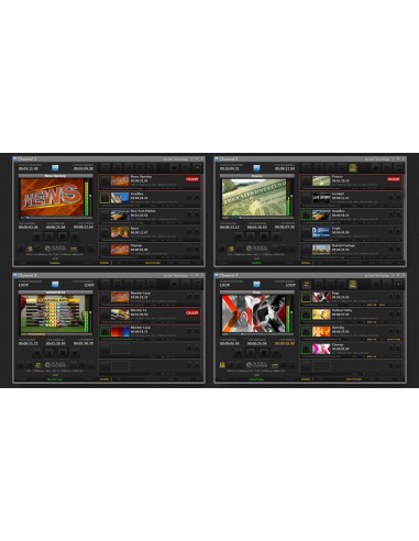 Axel Technology YouPlay Server 4-channel HD Television