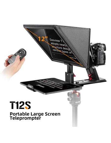 Desview T12 Portable Teleprompter