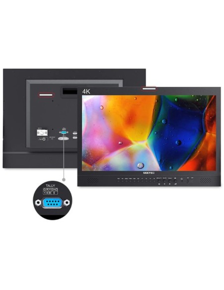Seetec 4K215-9HSD-192-CO 21.5" 3G-SDI/ 4K HDMI Broadcast Carry-on Monitor with IPS Full HD 1920x1080 Seetec 4K215-9HSD-192-CO 21.5" 3G-SDI/ 4K HDMI Broadcast Carry-on Monitor with IPS Full HD 1920x1080