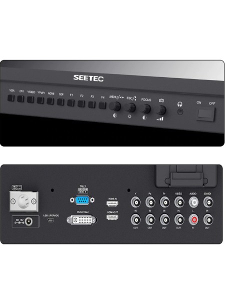 Seetec 4K215-9HSD-192-CO 21.5" 3G-SDI/ 4K HDMI Broadcast Carry-on Monitor with IPS Full HD 1920x1080