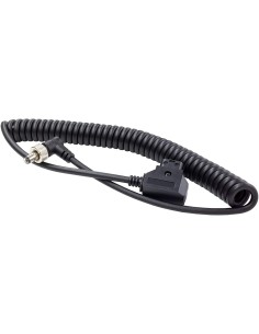 Atomos D-Tap to DC Locked connector Barrel Coiled Cable