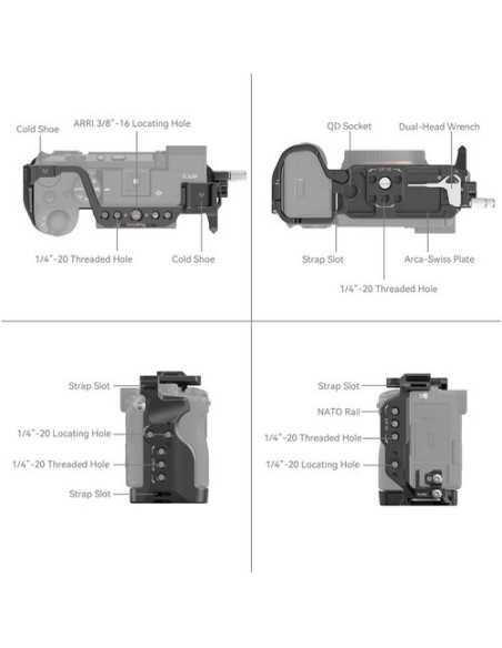 SmallRig 4422 Camera Cage Kit for Sony a7C II & 7CR