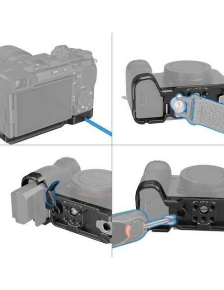 SmallRig 4438 Bottom Mount Plate for Sony a7C II & a7CR (Black)
