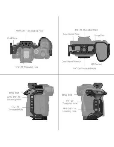 SmallRig 4161 “Black Mamba” Camera Cage for...