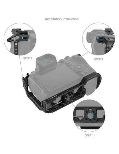 SmallRig 4161 “Black Mamba” Camera Cage for...