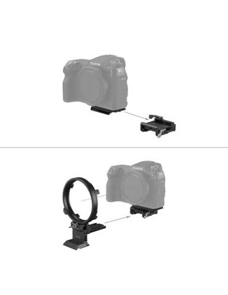 SmallRig 4305 Rotatable Horizontal-to-Vertical Mount Plate Kit for Select FUJIFILM GFX System Cameras