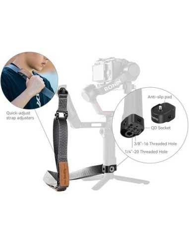 SmallRig 4118 Weight-Reducing Shoulder Strap...
