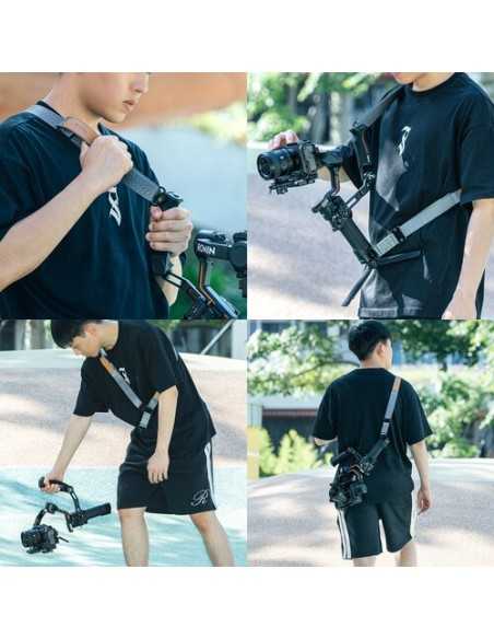 SmallRig 4118 Weight-Reducing Shoulder Strap for DJI RS 3, RS 3 Pro & RS 2